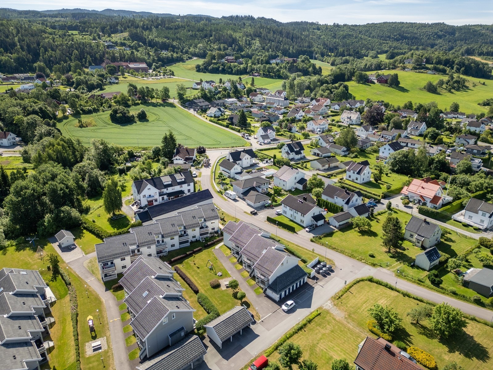 Området byr på nærhet til både sentrum og natur. Galleribilde