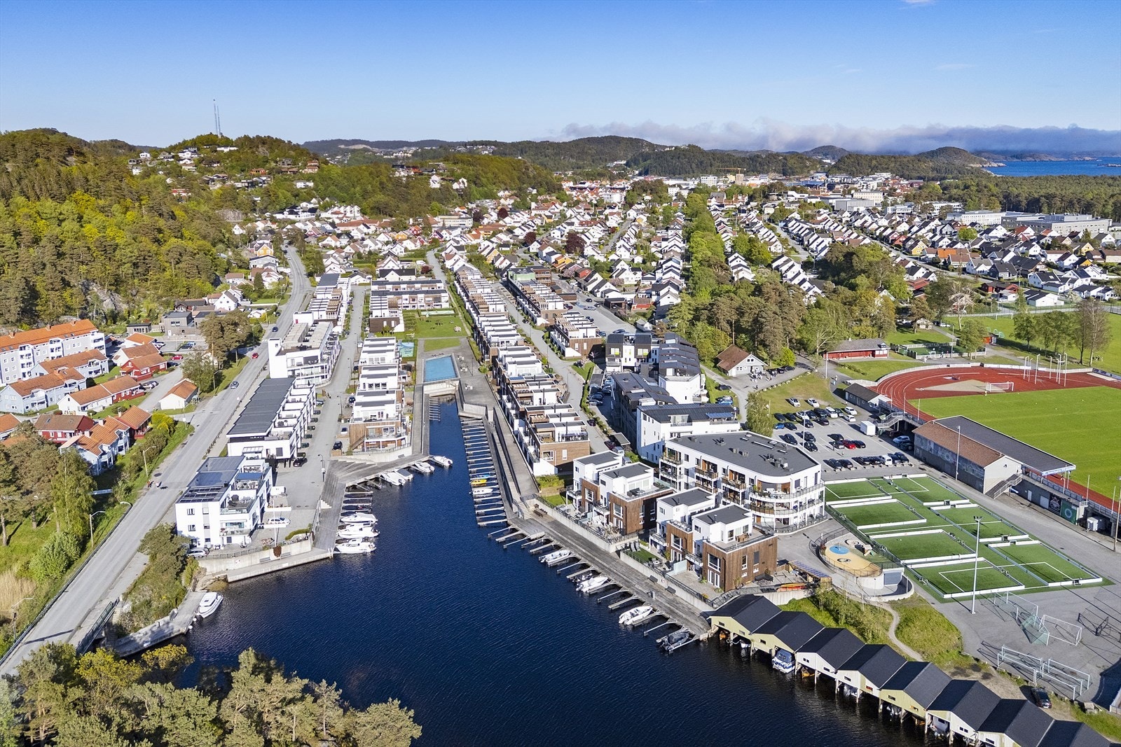 Et attraktivt og veletablert boligområde. Galleribilde
