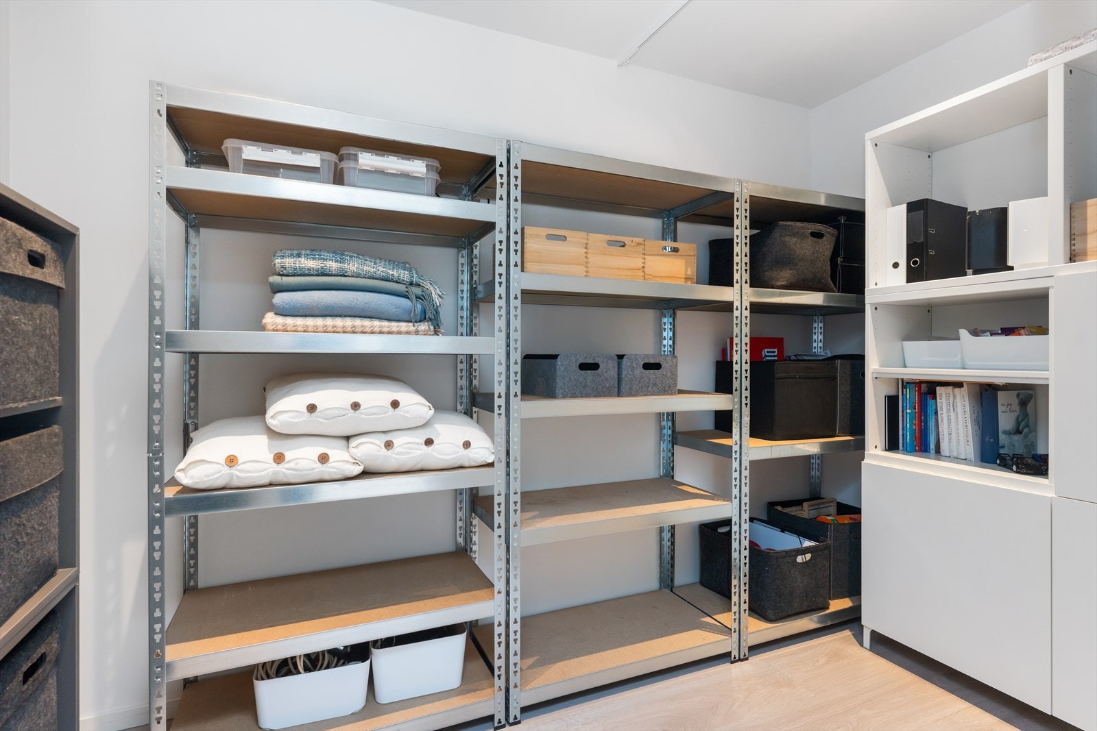 Egen bod gir gode lagringsmuligheter. Galleribilde