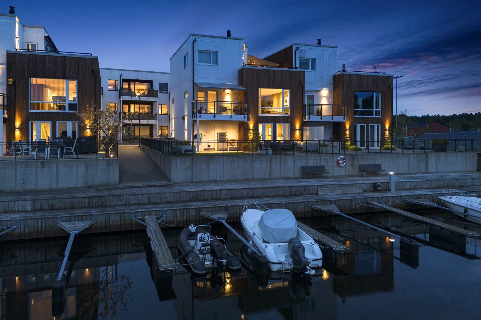 Lekker belysning kveldstid! Galleribilde
