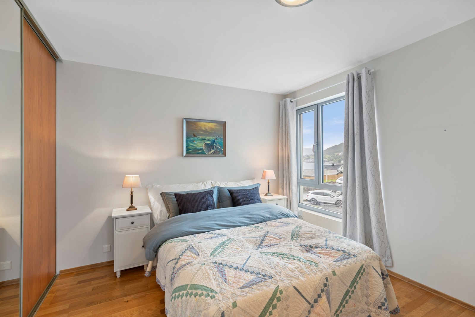 Leiligheten har to soverom. Galleribilde