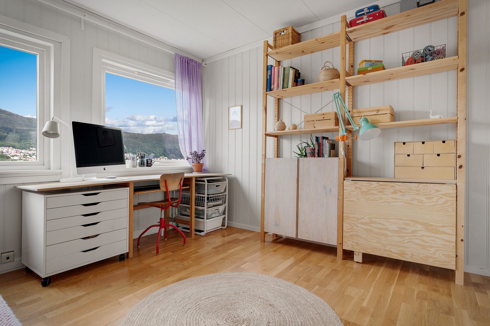 Også dette soverommet måler 13 kvm. Galleribilde