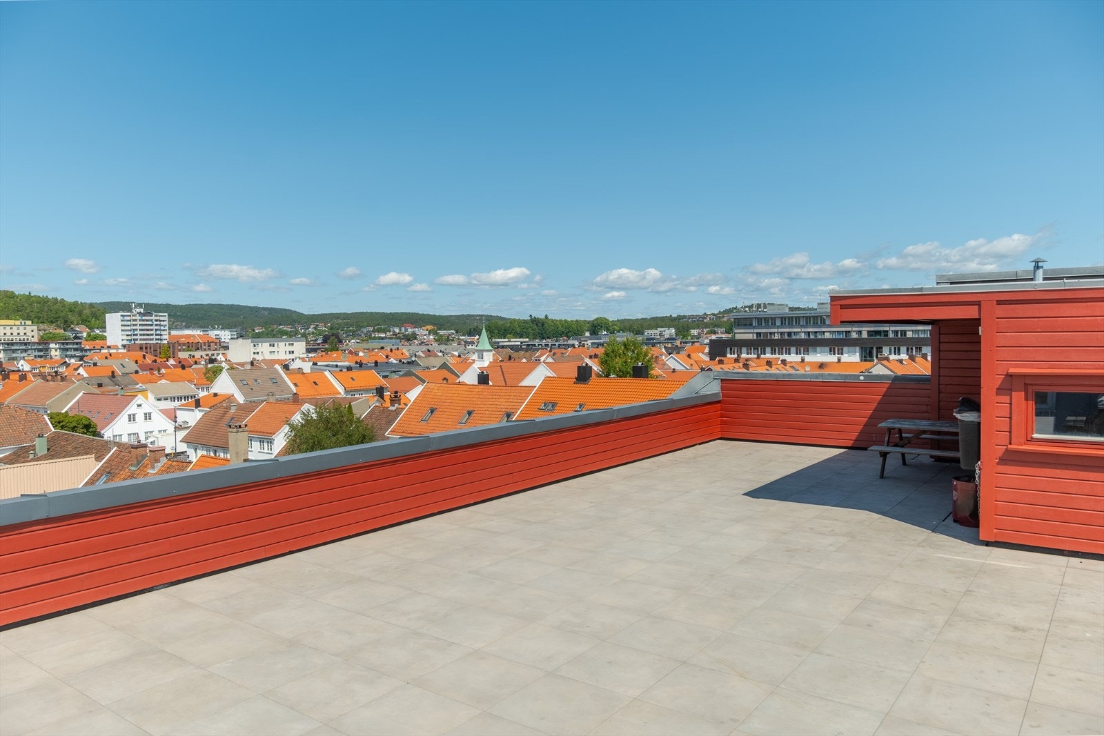 Felles takterrasse Galleribilde