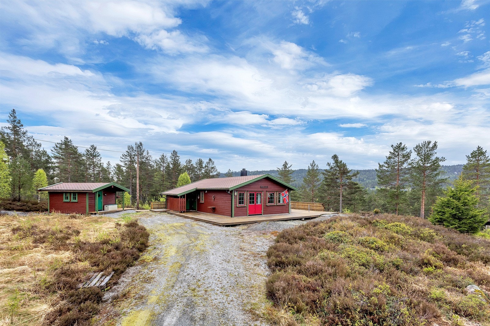 Praktisk og komfortabel hytte fra 2012 - perfekt for aktive helger og avslappende ferier Galleribilde