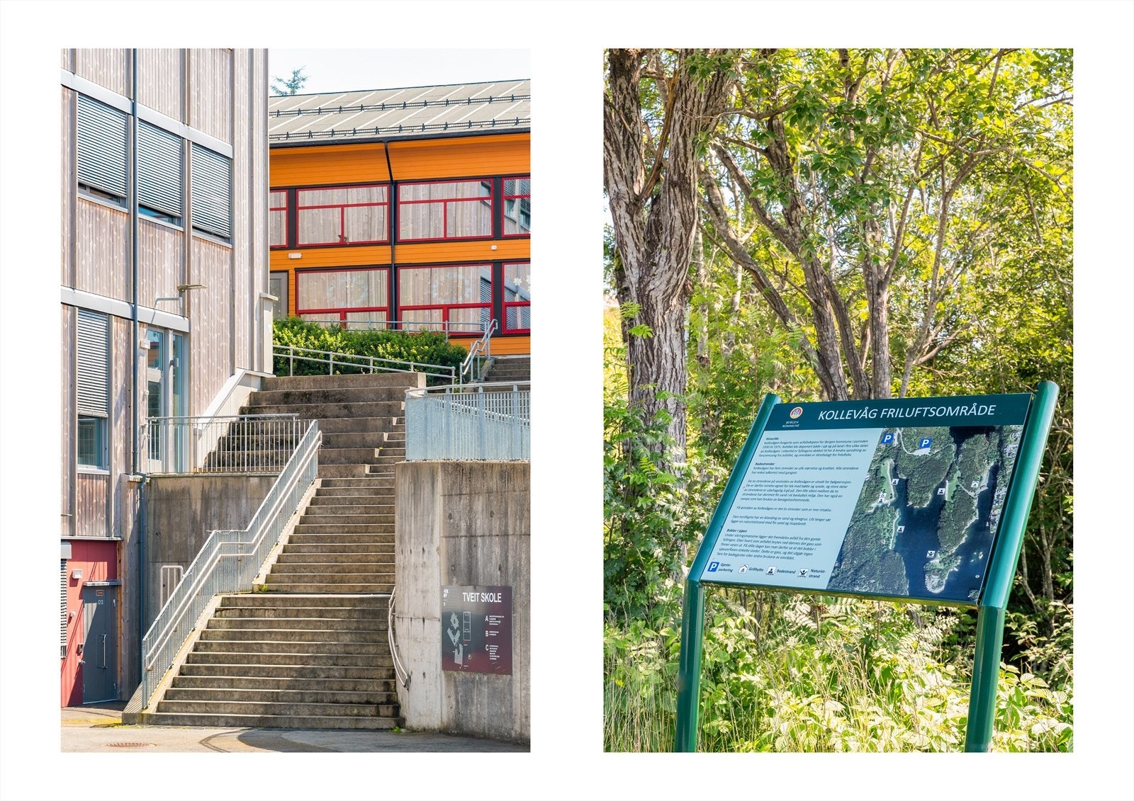 Fra boligen er det kort avstand til Tveit skole og naturskjønne Kollevåg friluftsområde. Galleribilde