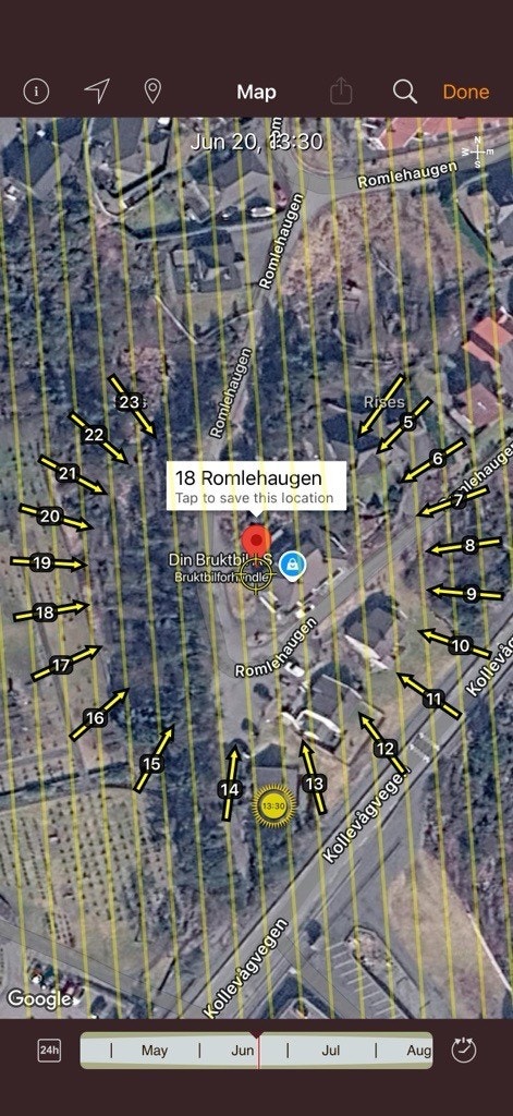 Solkart | Romlehaugen 18D Galleribilde