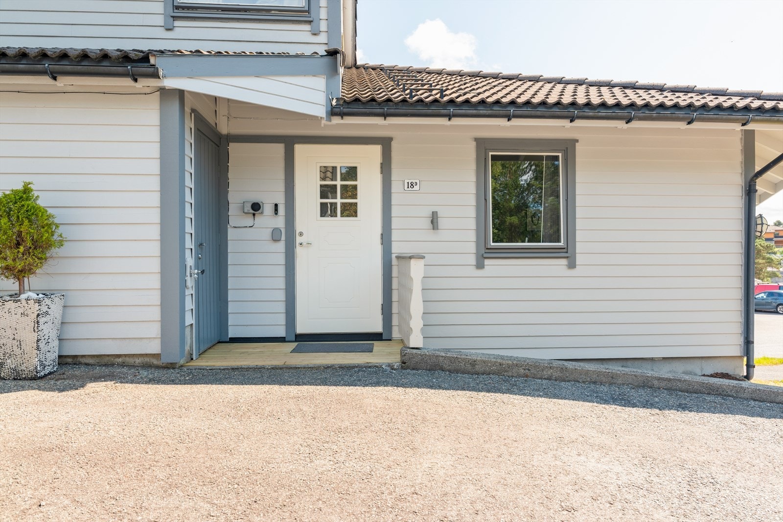 Leiligheten har trappefri adkomst. Galleribilde