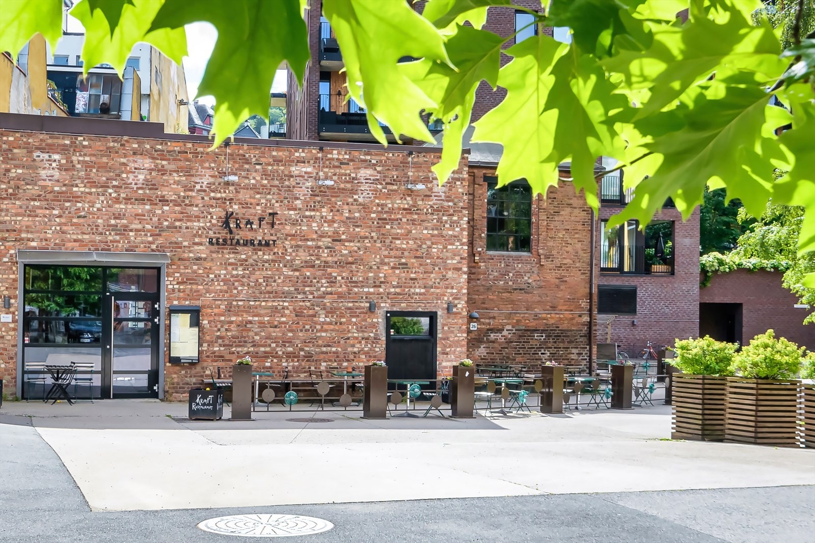 Restaurant Kraft ligger kun noen minutter gange fra leiligheten - virkelig verdt et besøk! Galleribilde