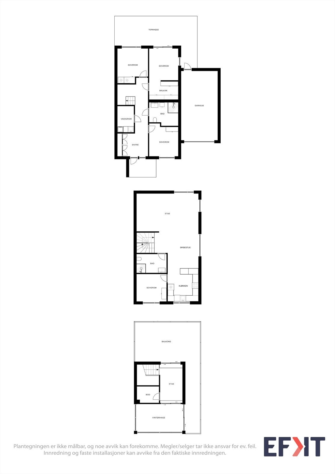 Plantegning 3.etasje Galleribilde