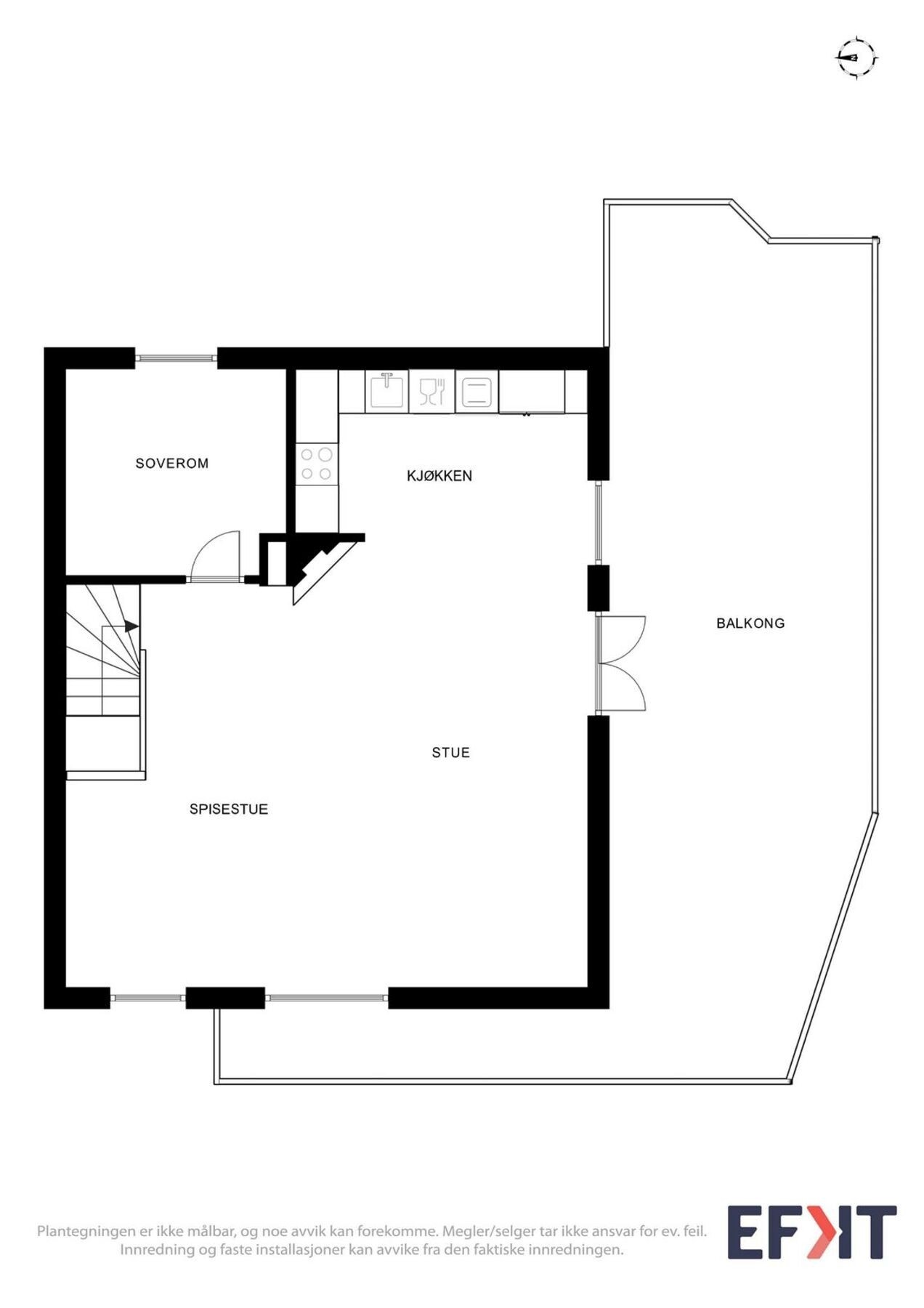 Veiledende planskisse 2.etasje Galleribilde