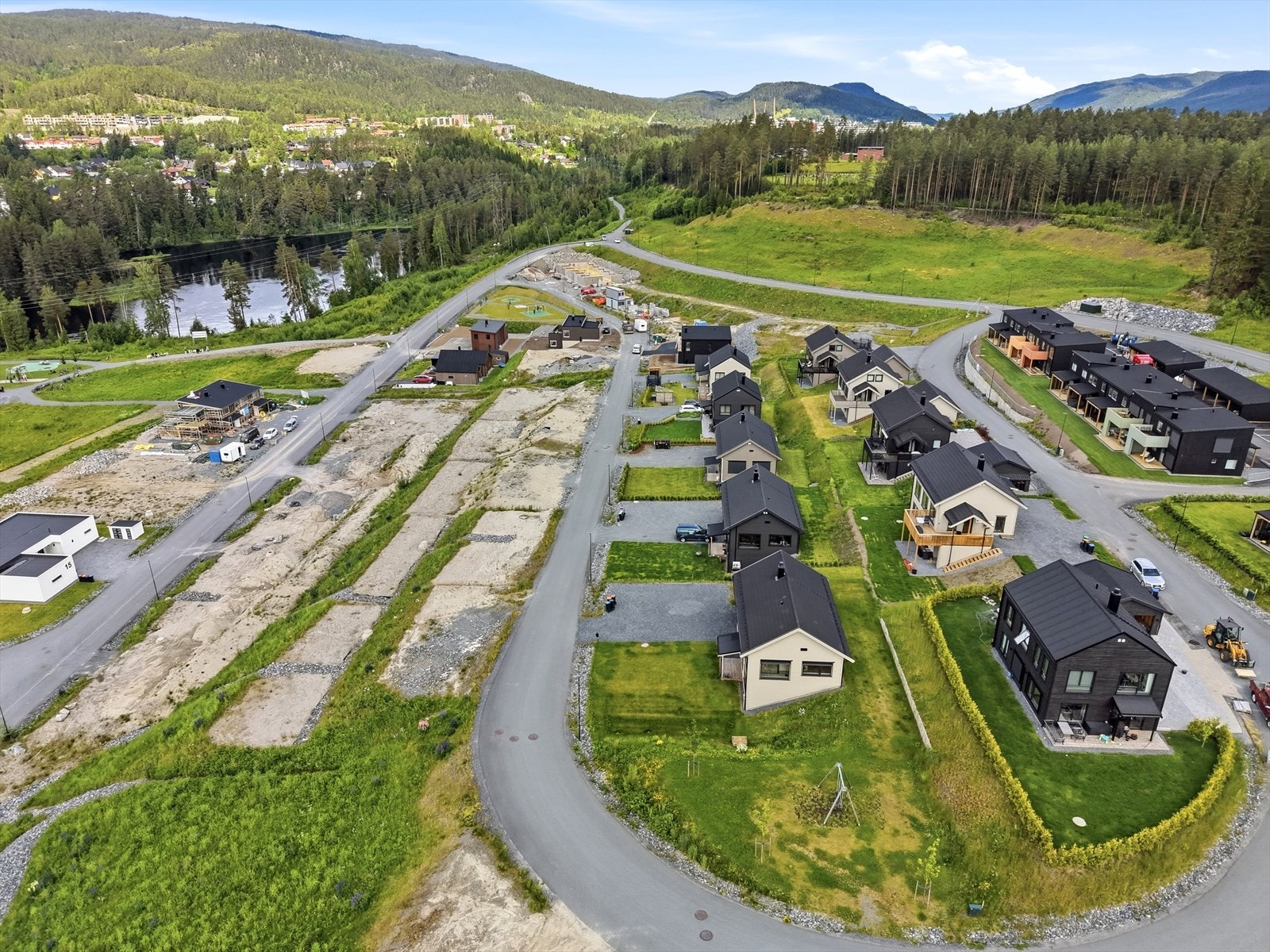 Dronebilde over området (fra sommeren 2026) Galleribilde