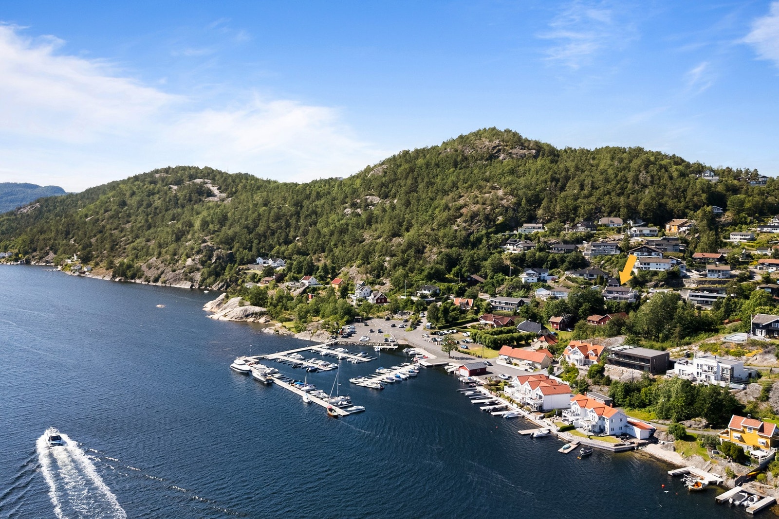 Kort vei til offentlig badeplass! Galleribilde