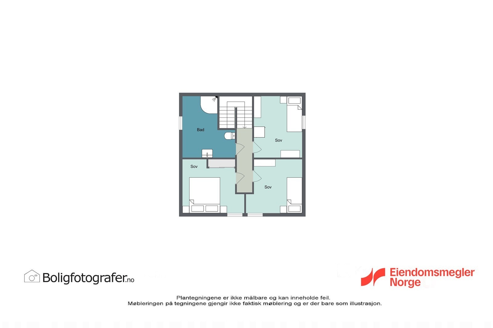Plantegning 2.etg Galleribilde