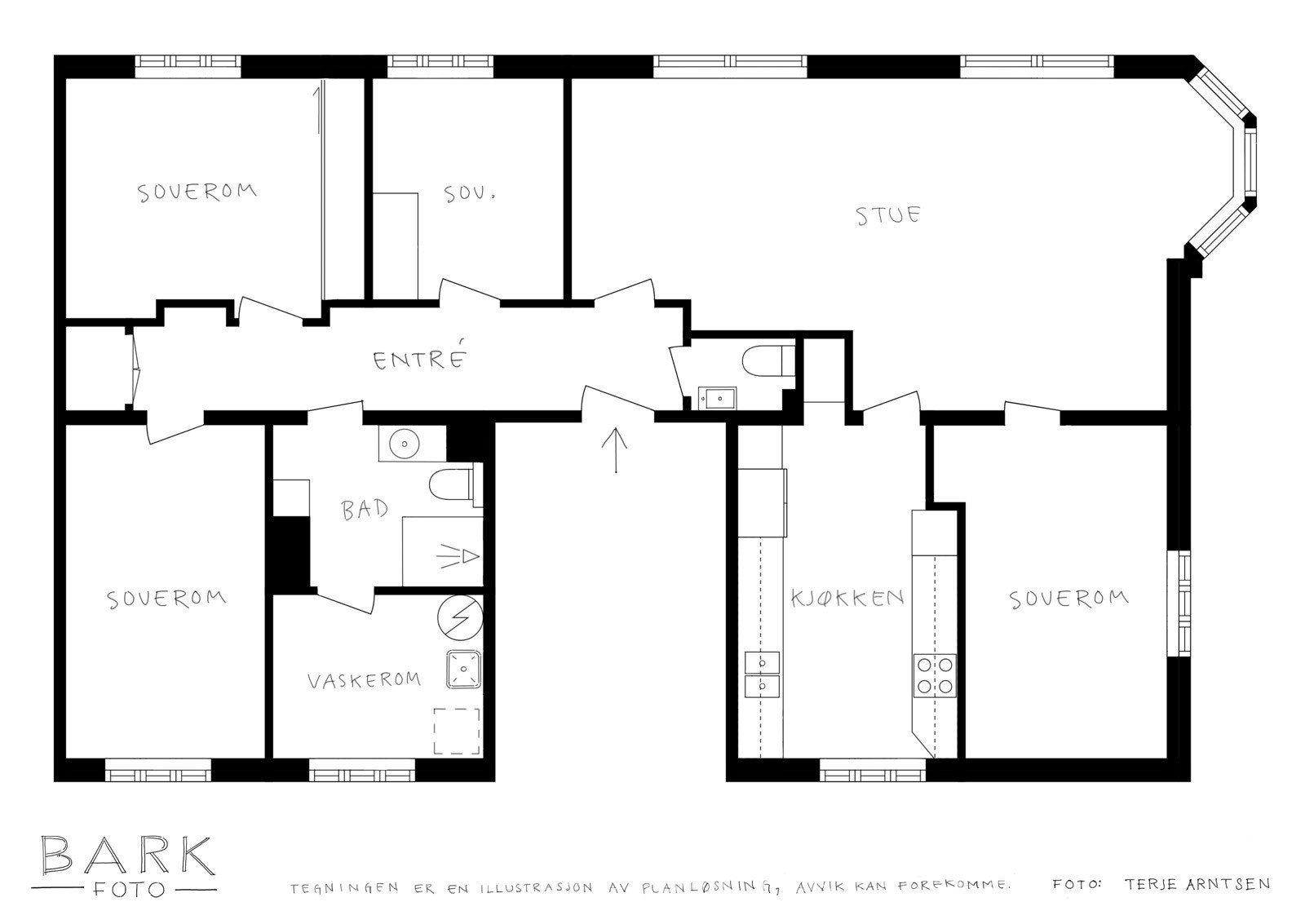 - Plantegning - Galleribilde