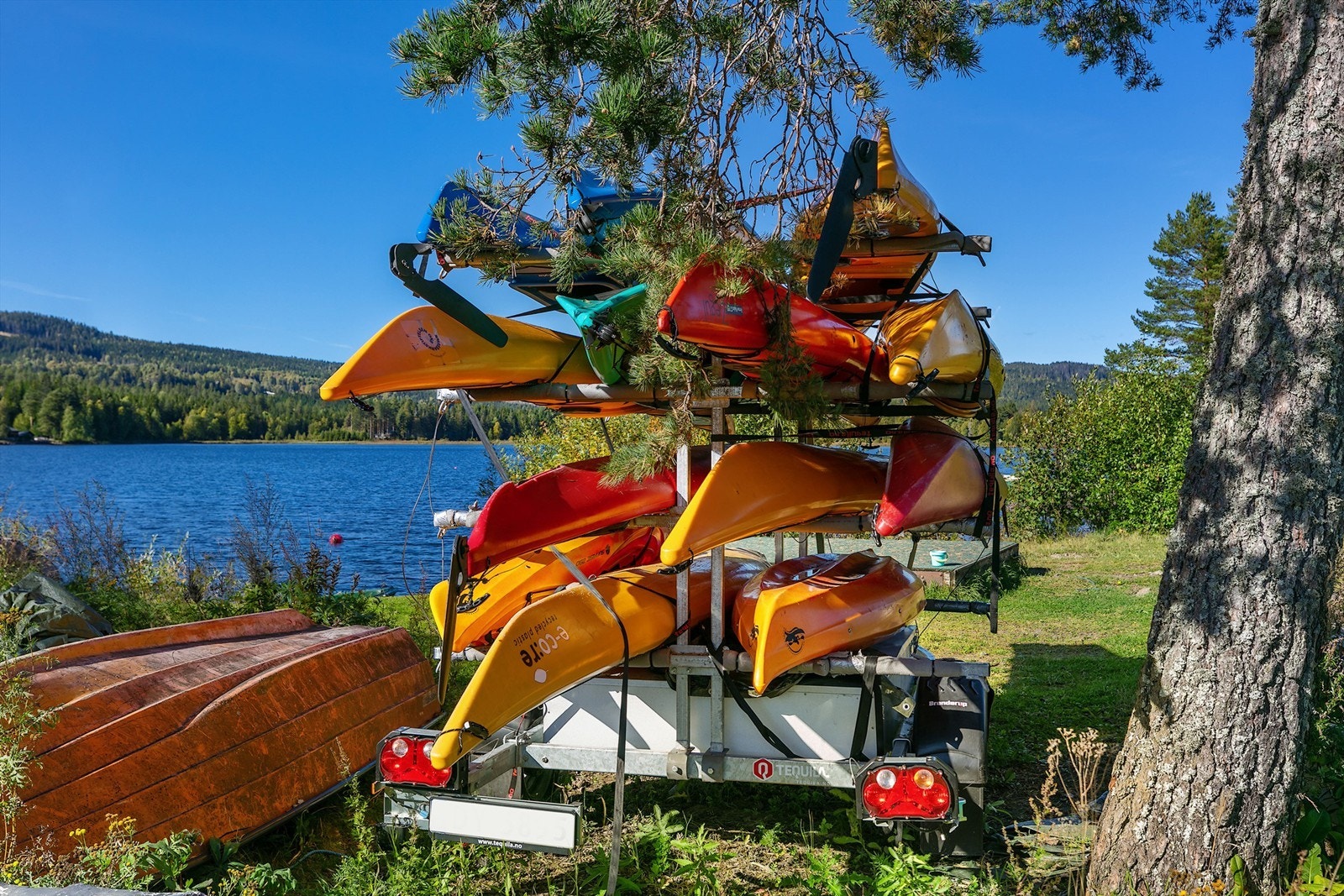 Harestuvannet kano Galleribilde
