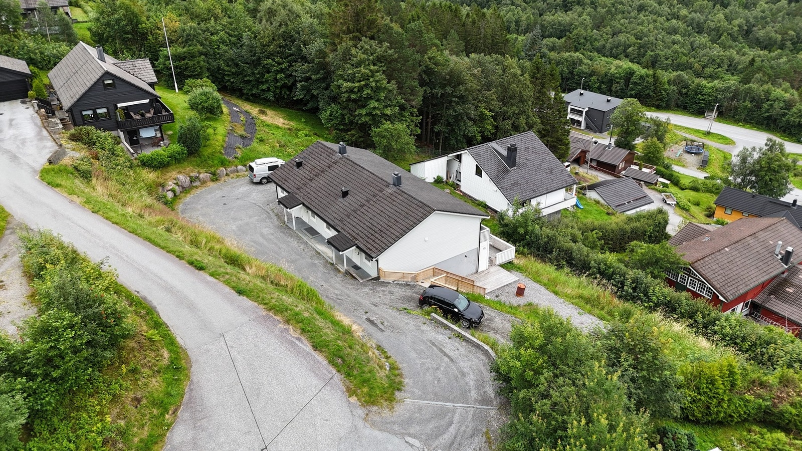 Dronefoto. Galleribilde