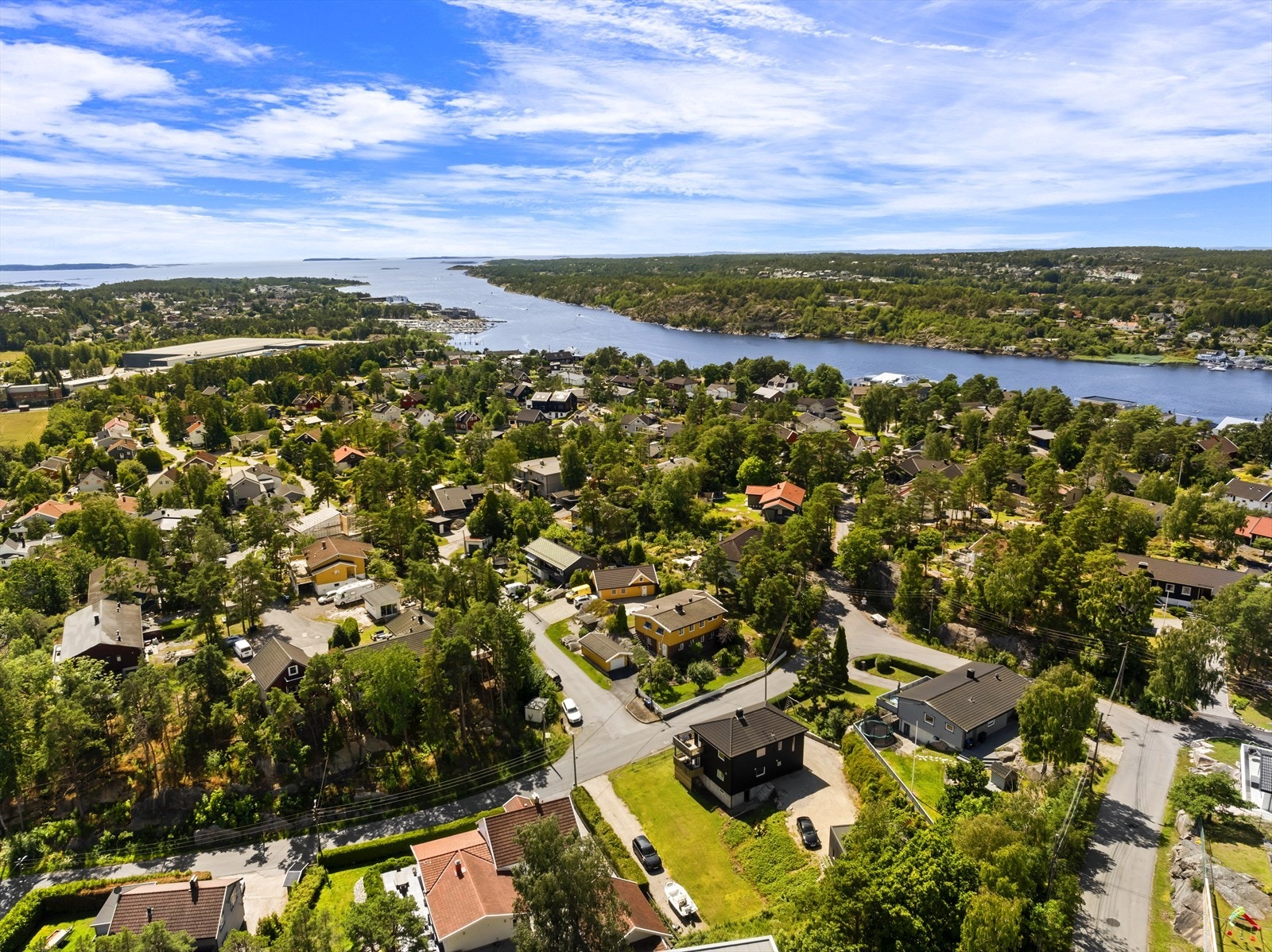 Dronefoto Galleribilde