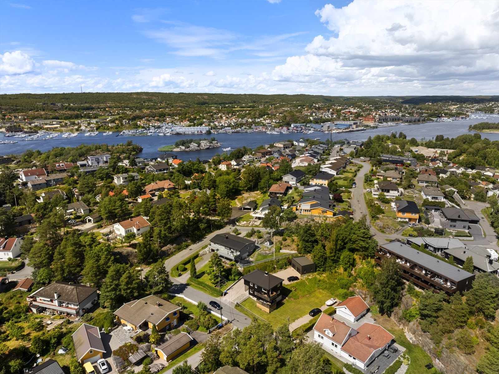 Dronefoto Galleribilde
