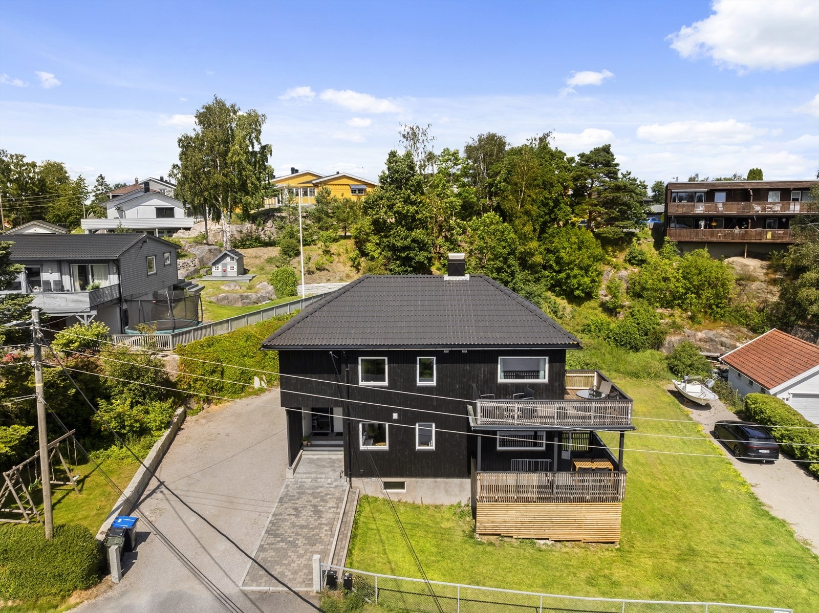 Dronefoto Galleribilde