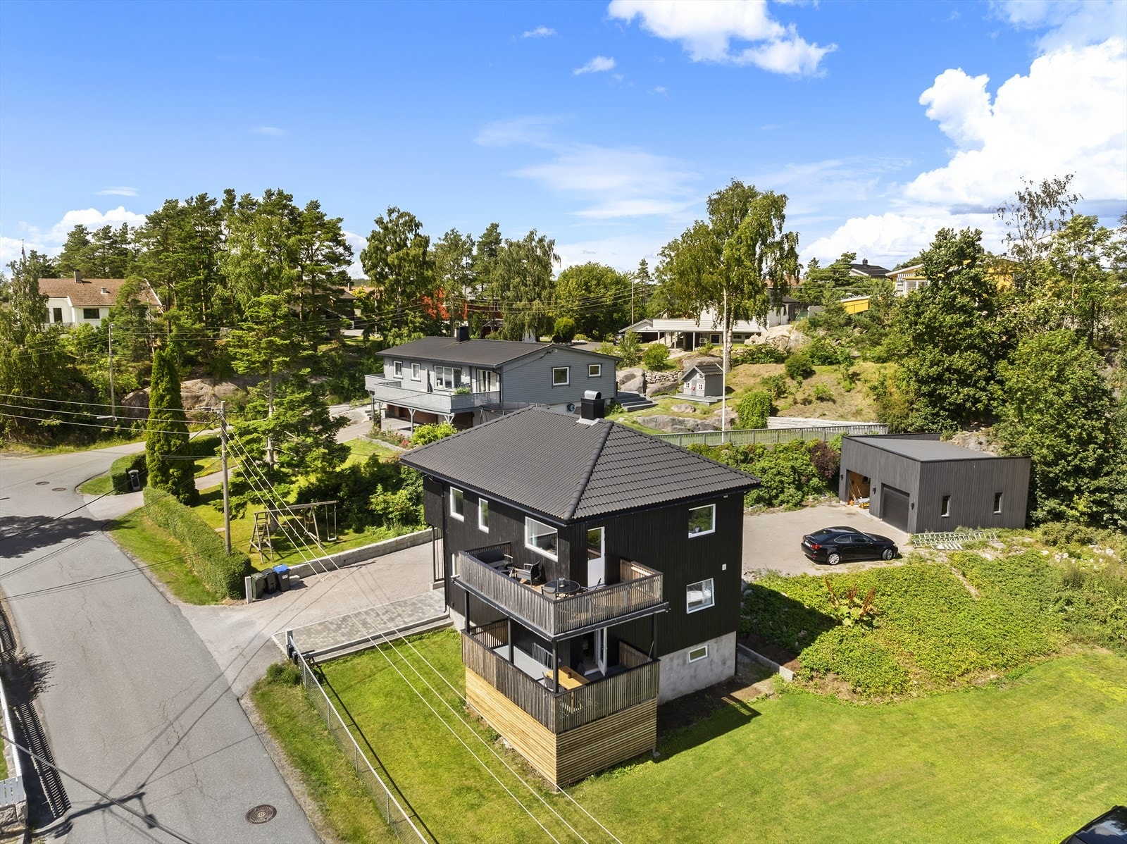 Dronefoto Galleribilde