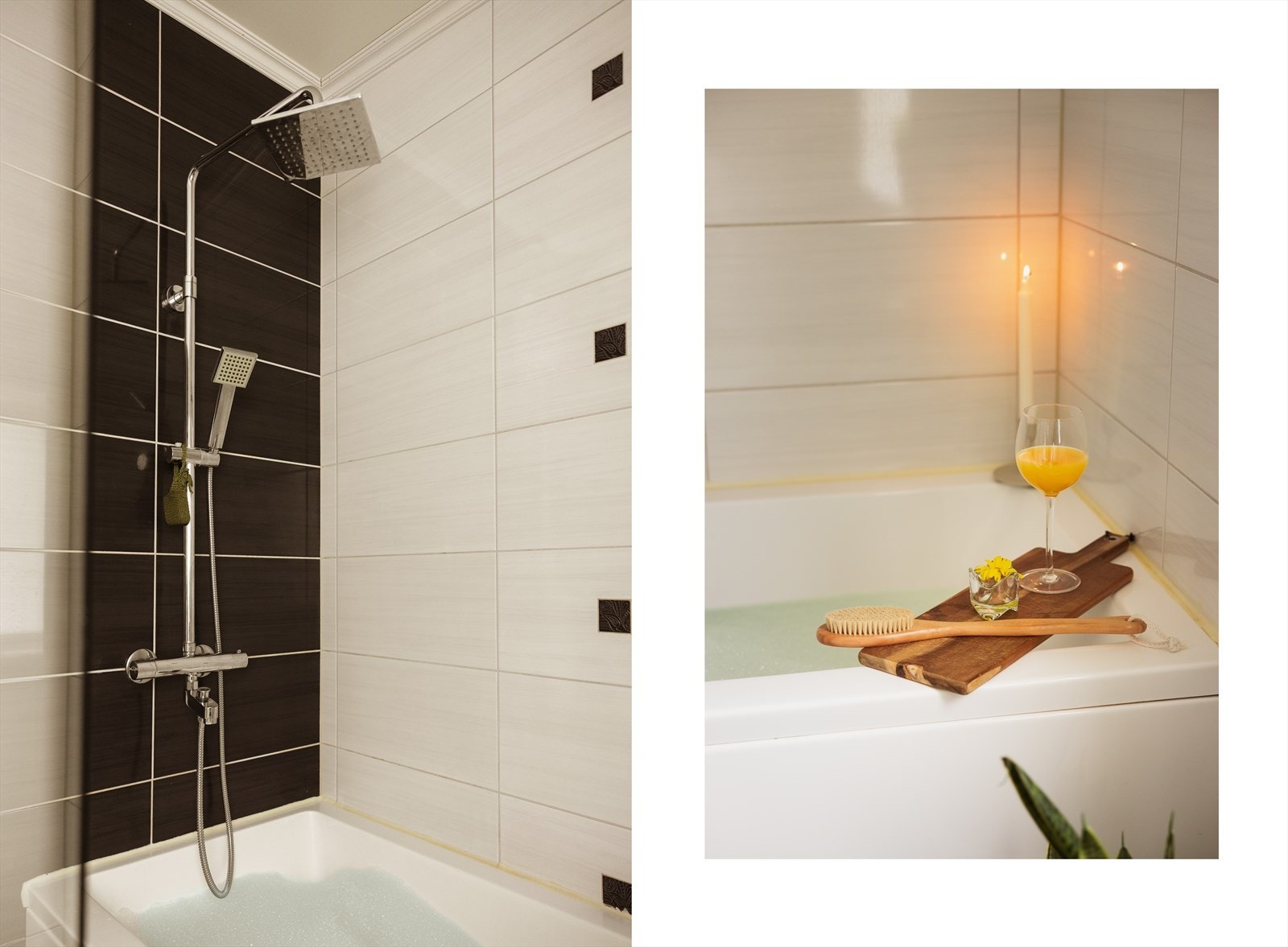 - Til glede for både store og små er badet innredet med badekar - Galleribilde