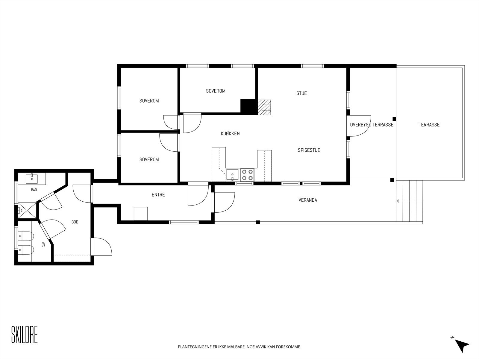 Plantegning. Galleribilde