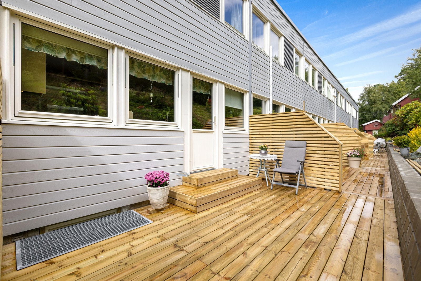 Terrasse på 15 m². Galleribilde