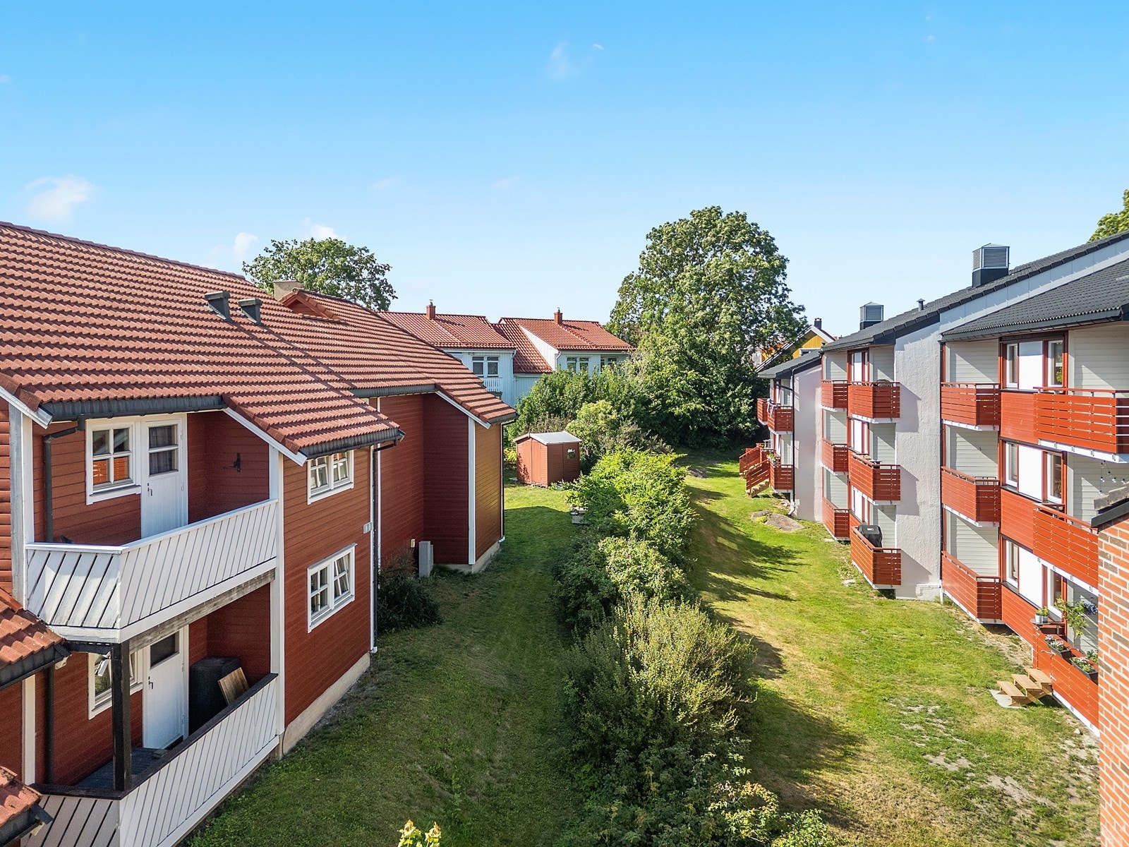 Bakgården Galleribilde