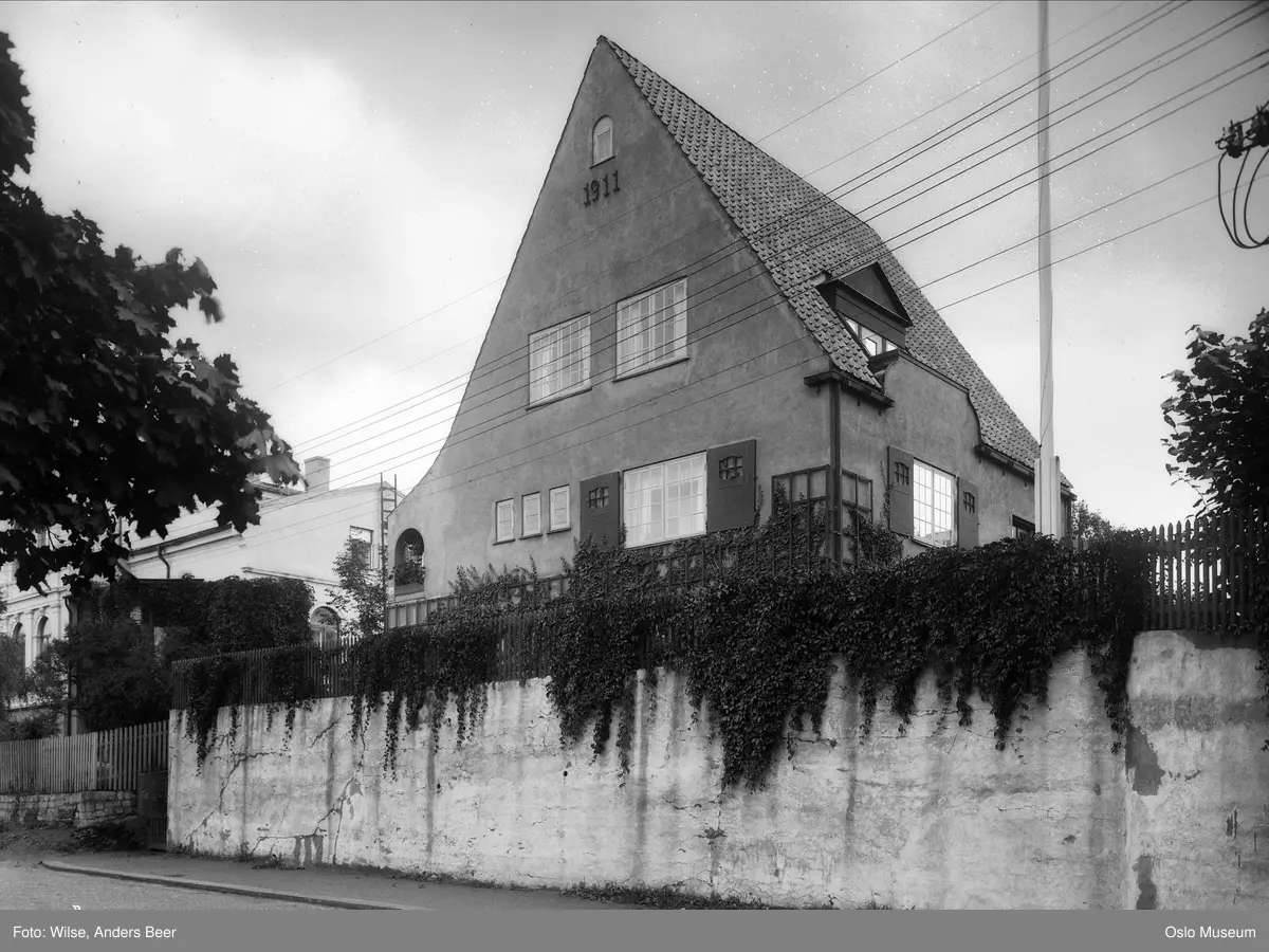 Bilde hentet fra Oslo Bymuseum. Foto: Anders Beer Wilse Galleribilde