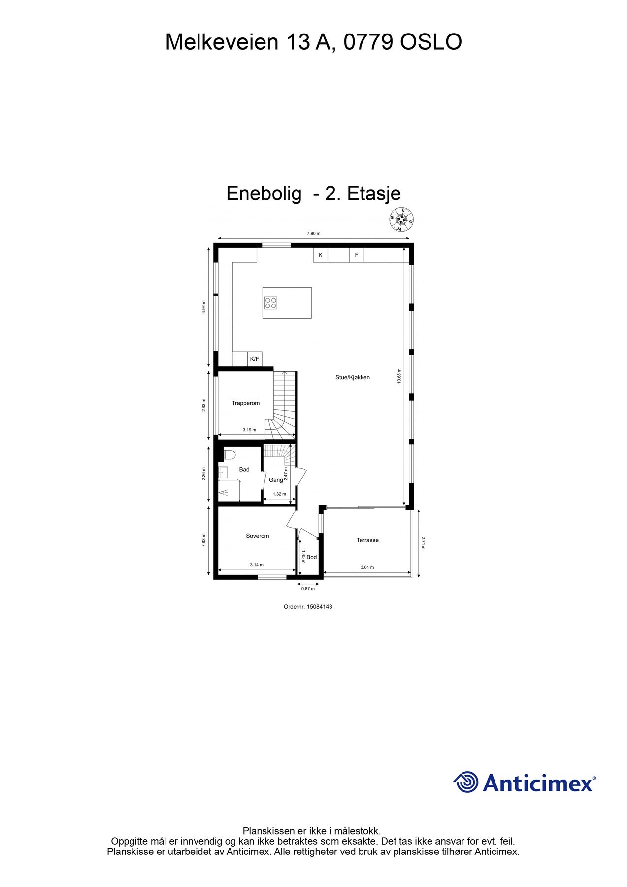 Plantegning 2. Etasje Galleribilde