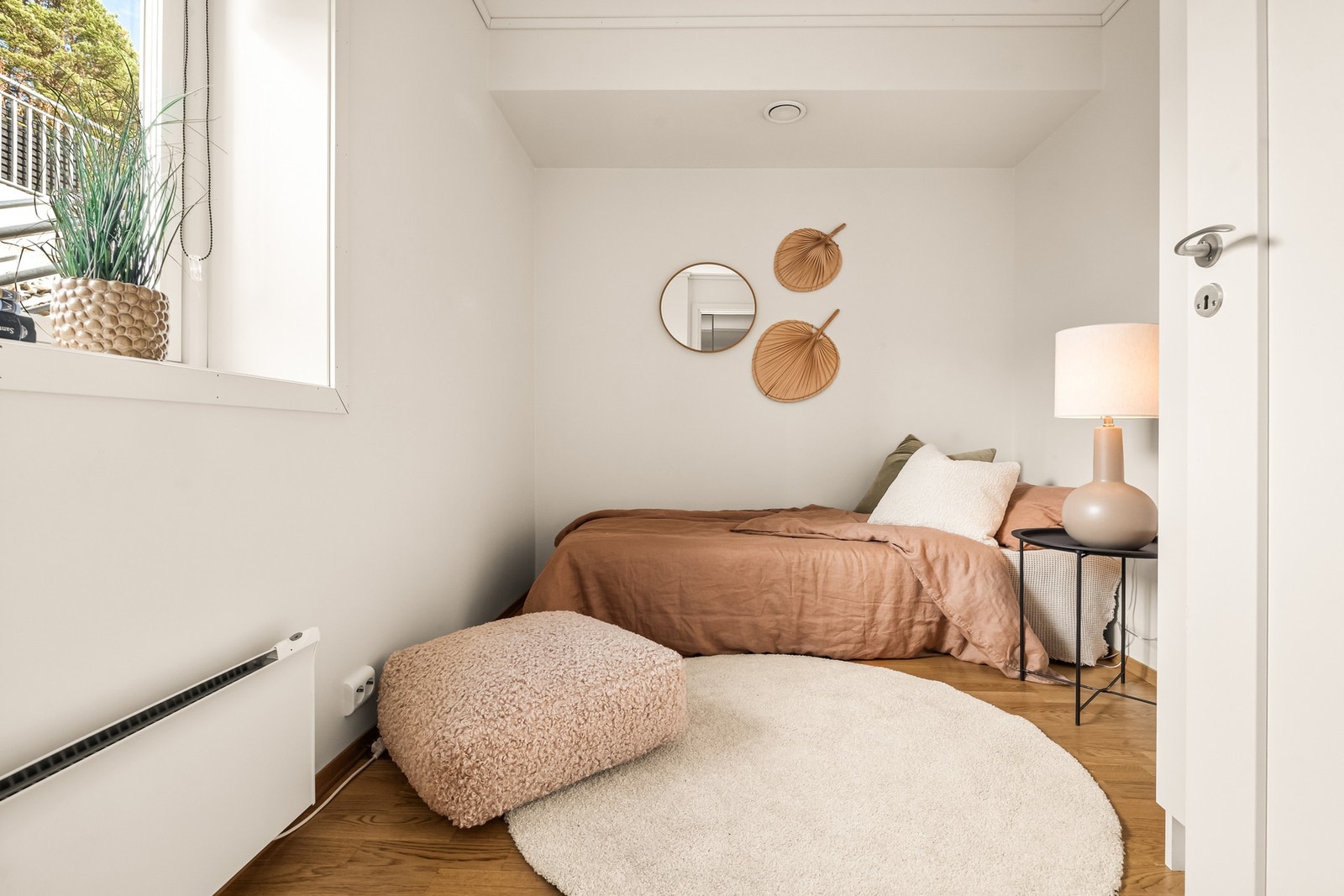Leiligheten har to soverom av fin størrelse. Galleribilde