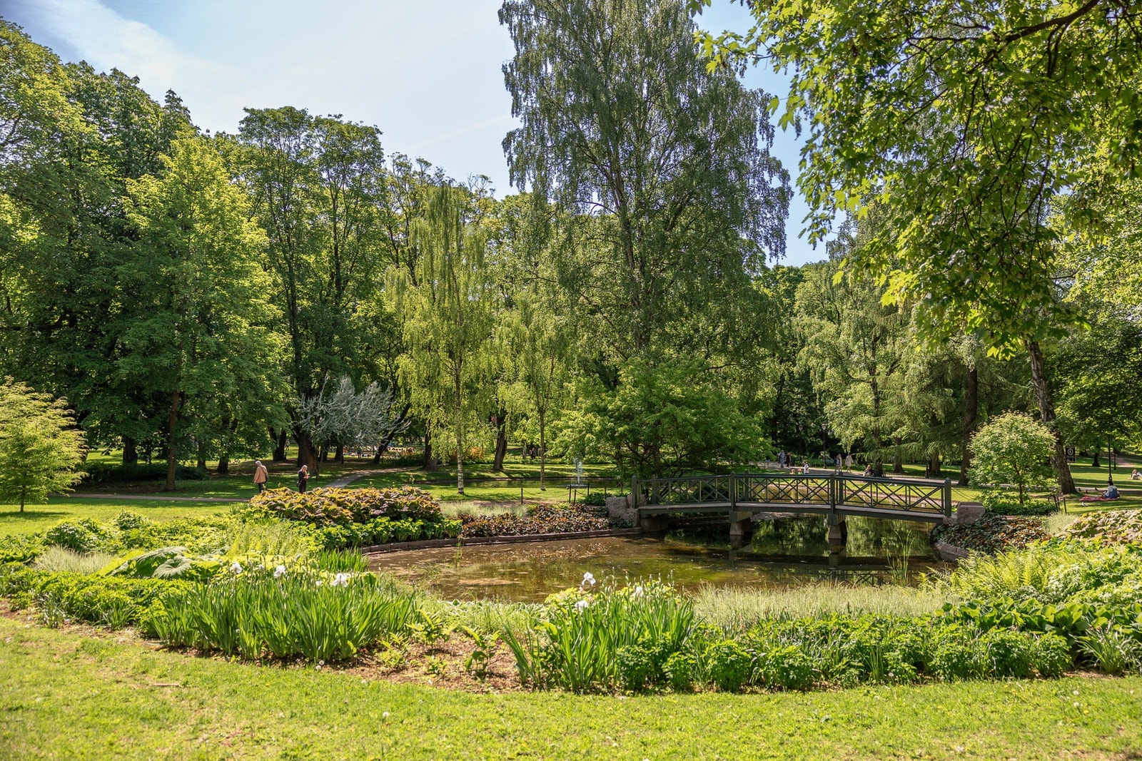 Kun noen få minutters gange unna ligger idylliske St. Hanshaugen park. Galleribilde