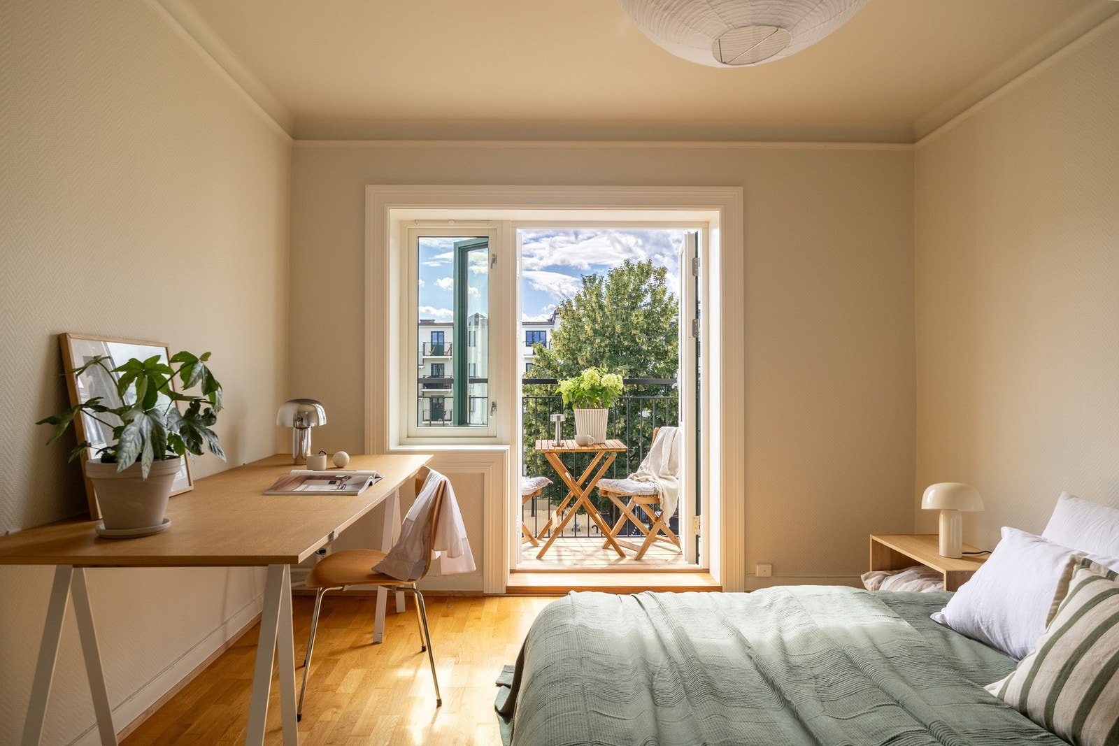 Leiligheten har totalt to romslige soverom. Galleribilde