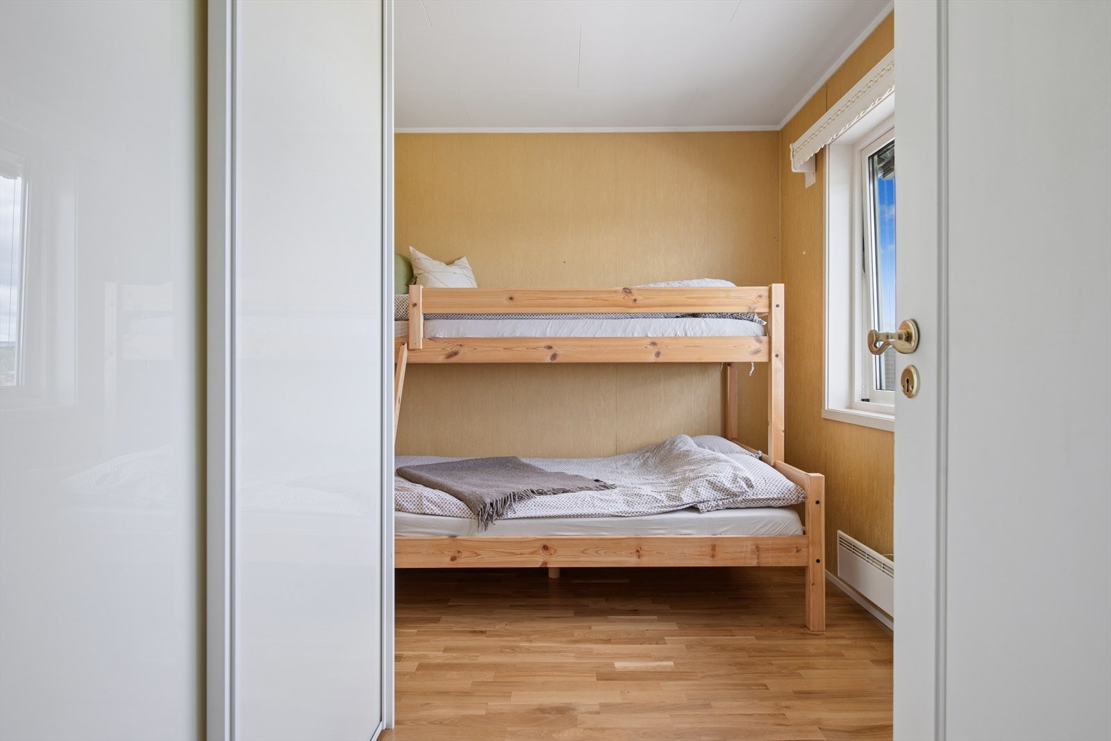 Det tredje soverommet har også plass til seng. Galleribilde