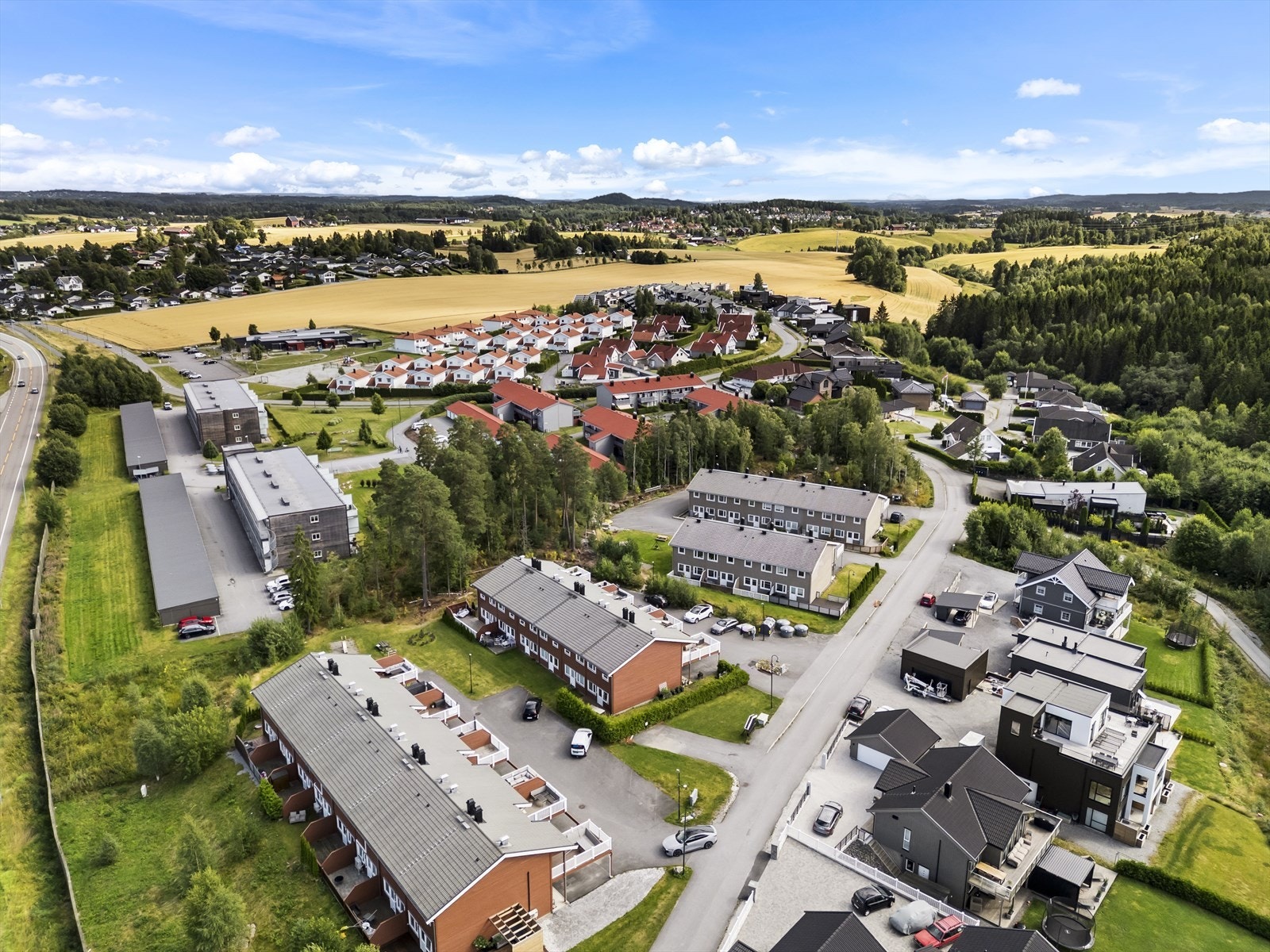 Dronefoto Galleribilde