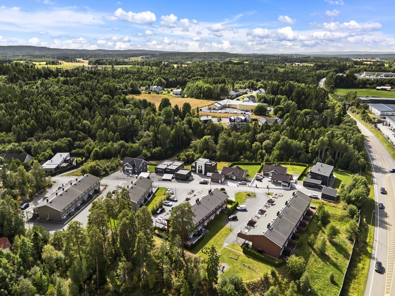 Dronefoto Galleribilde