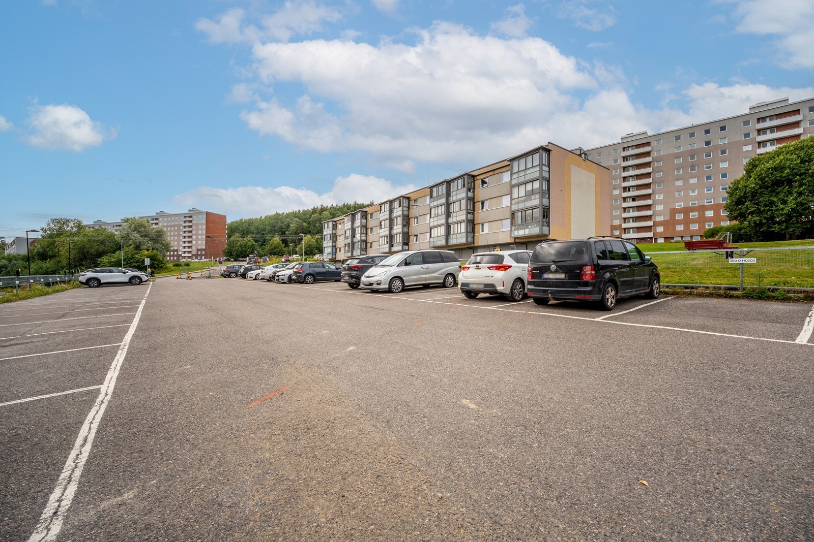 Parkering på borettslagets område Galleribilde