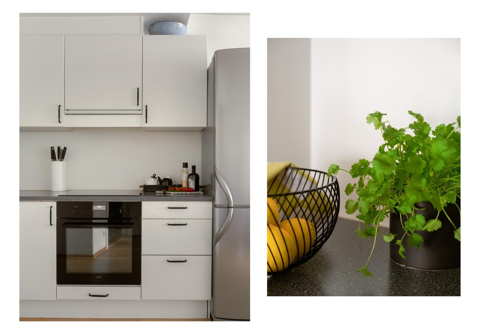 Kjøkkenet fikk en oppgradering i 2025 med ny ventilator, platetopp og stekeovn. Galleribilde