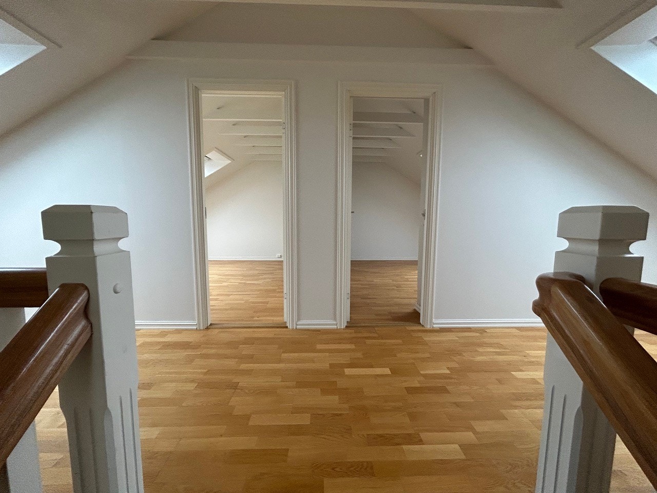Trappen opp mot leilighetens andre etasje Galleribilde