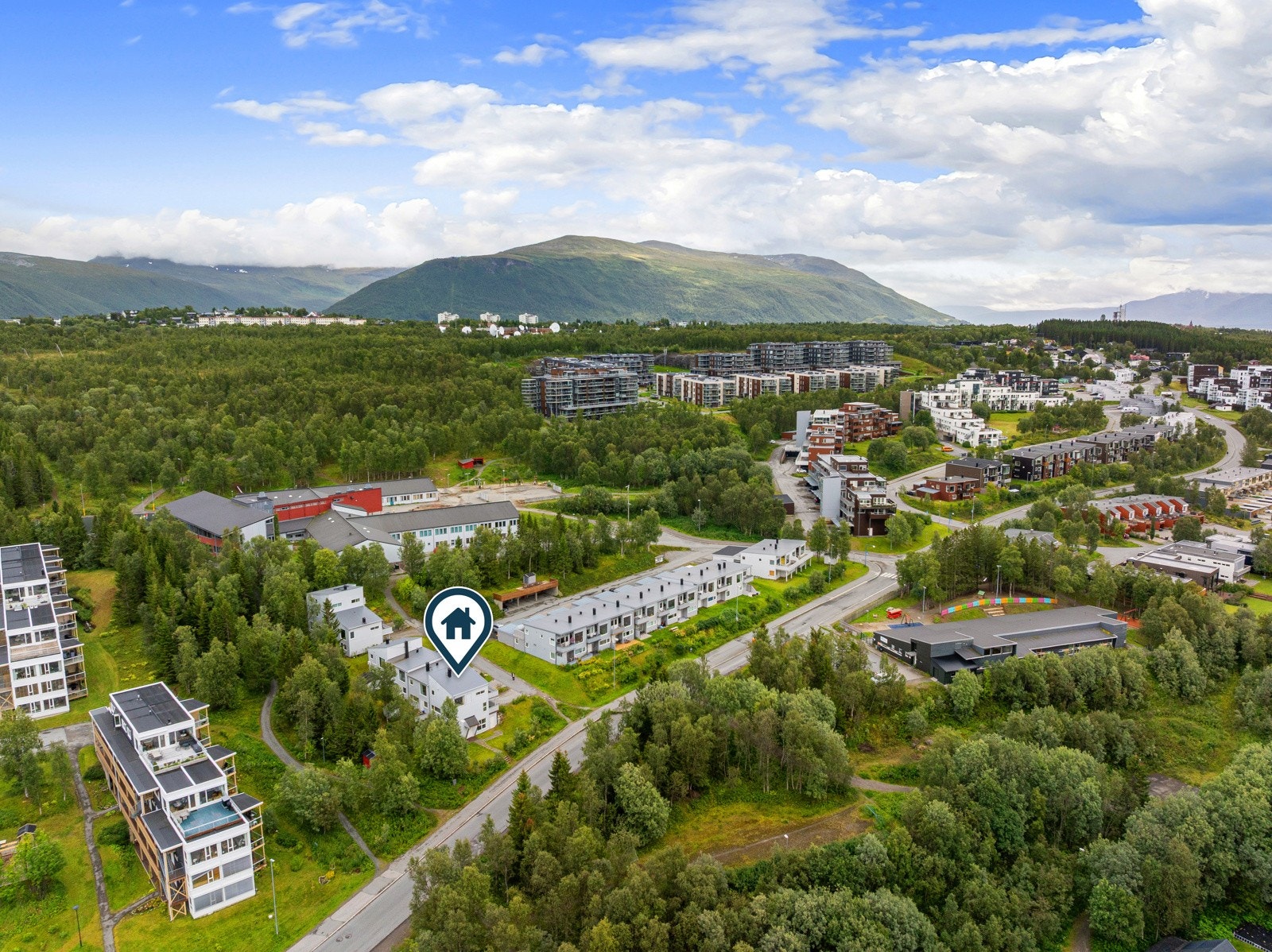 Områdebilde drone