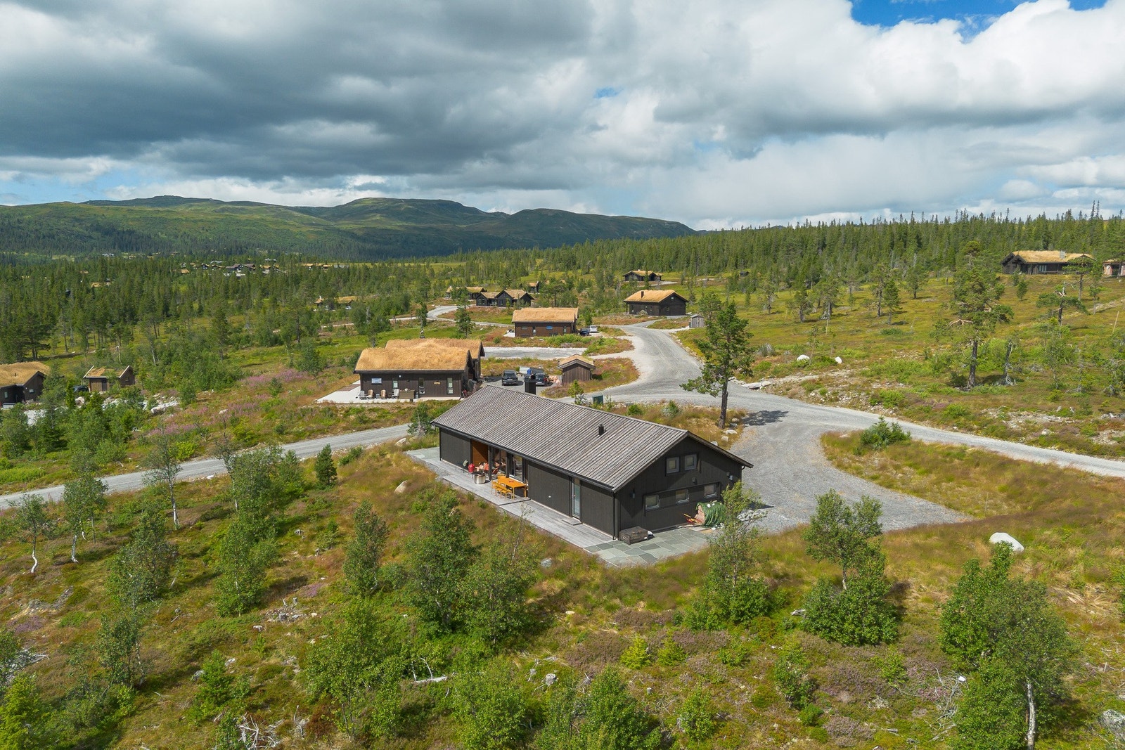 I nærområdet er det fantastisk løypenett, sommer som vinter. Galleribilde
