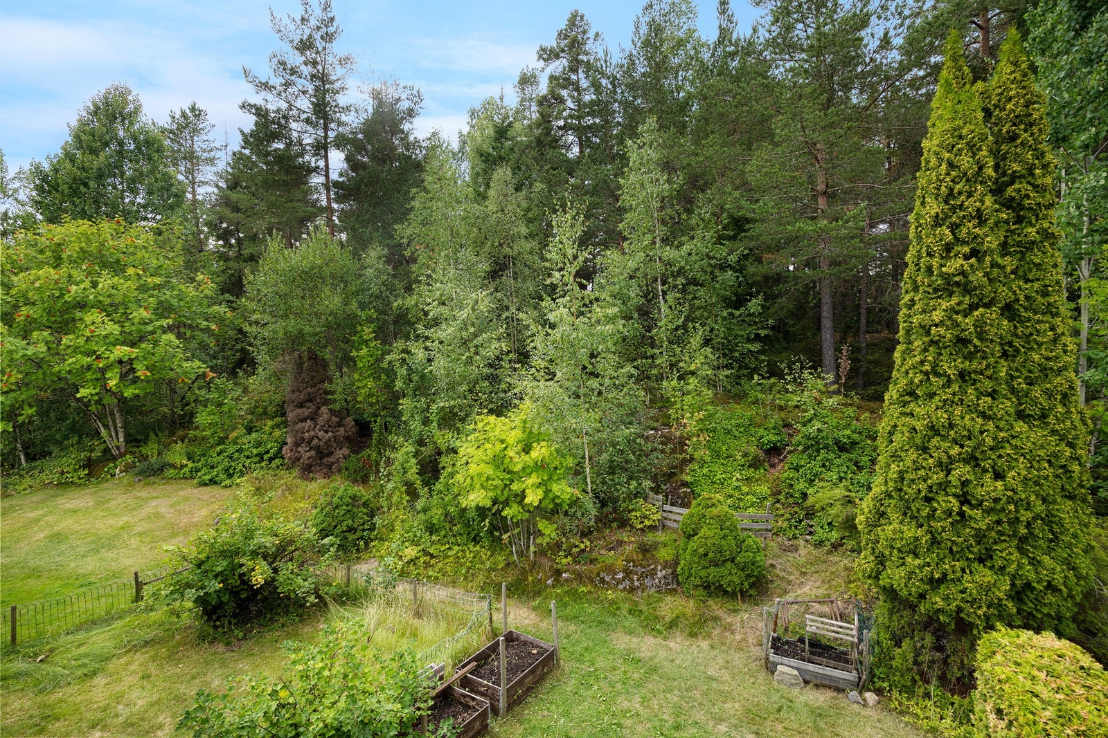 Utsikt fra balkongen. Galleribilde