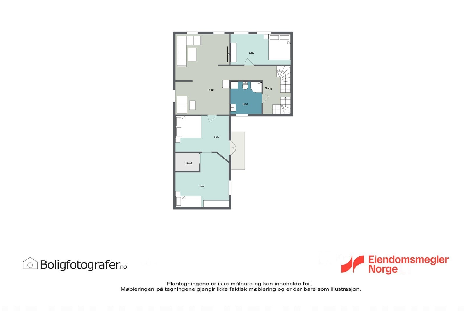 Plantegning 2. etg. Galleribilde