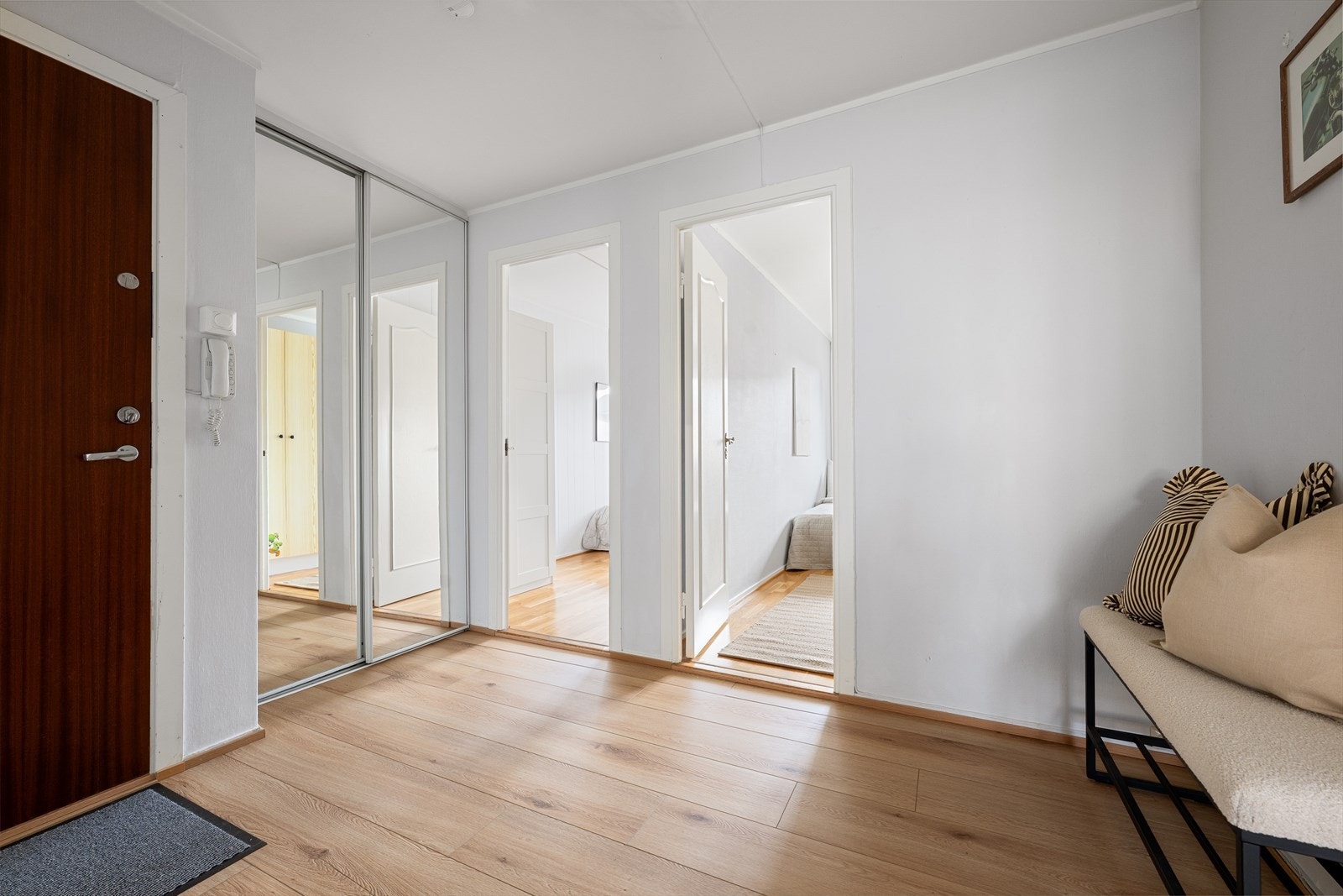 Leiligheten har 3 gode soverom som gir gode bruksmuligheter Galleribilde