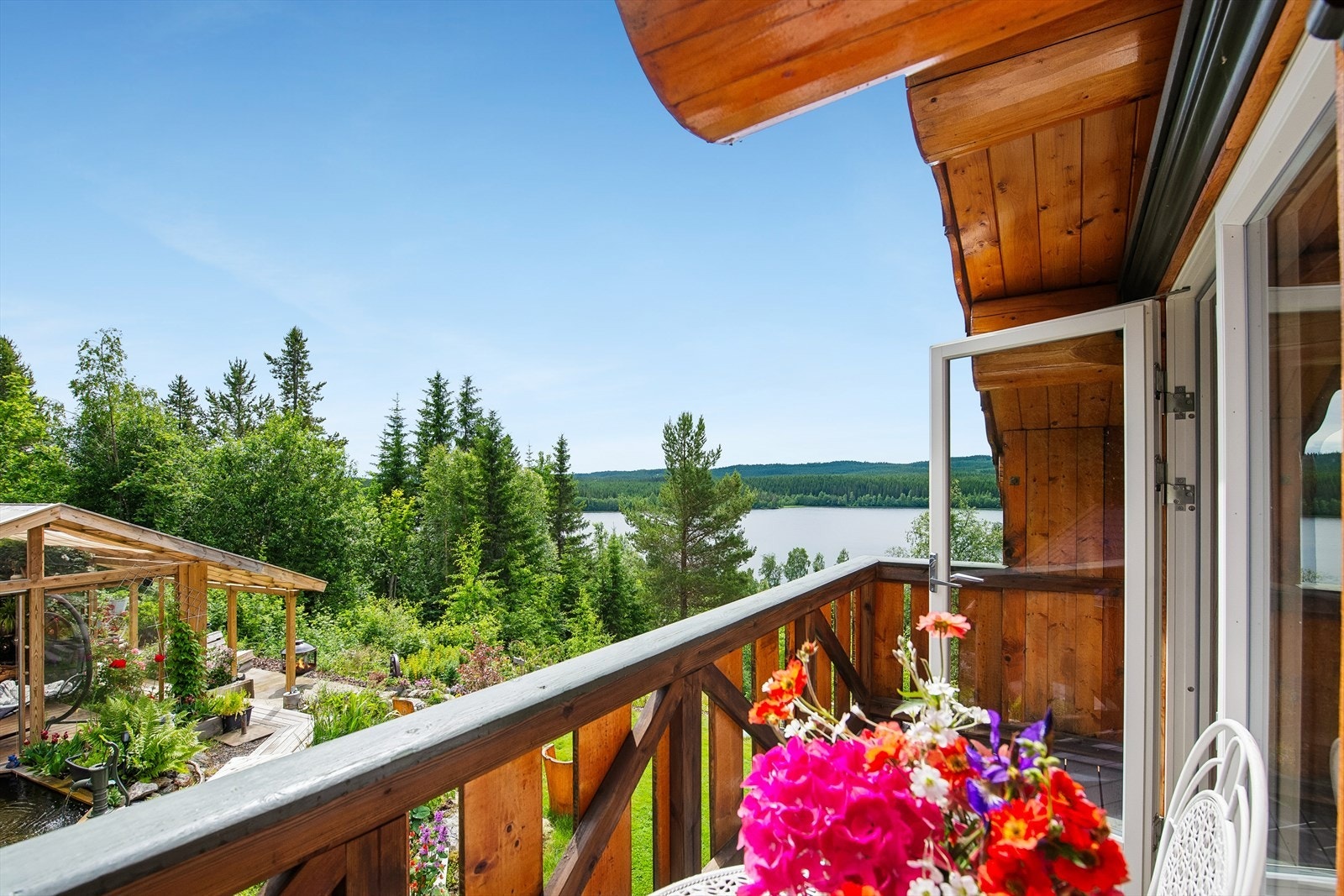Utsikten fra loftsplanet Galleribilde