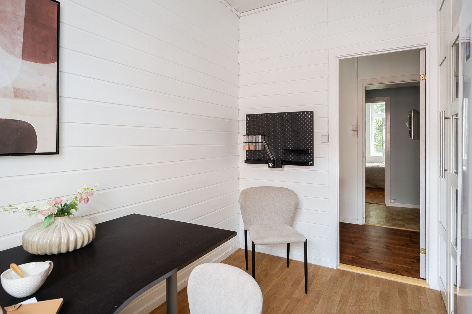 Soverommet er i dag innredet som kontor. Galleribilde