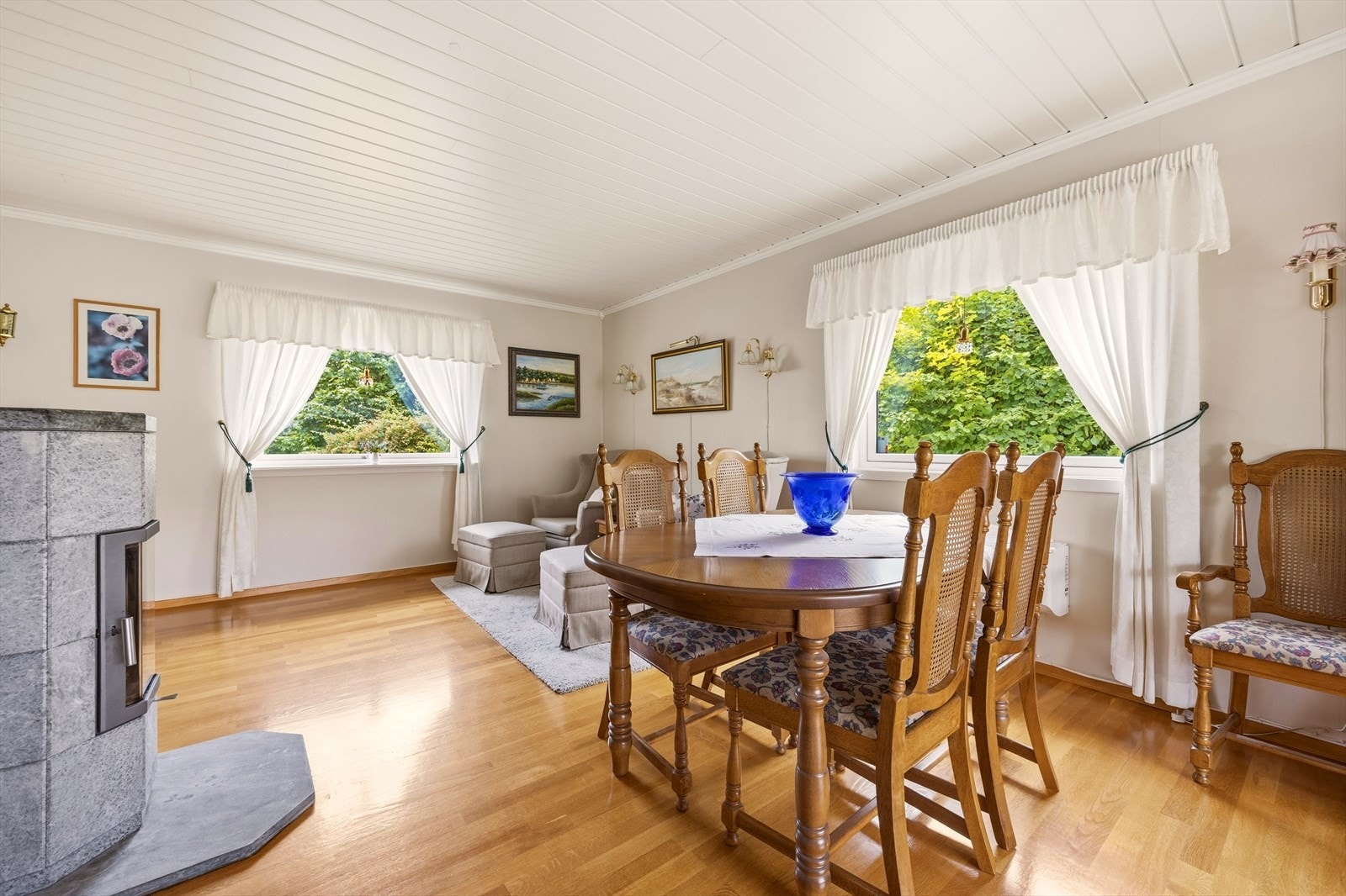Ingen innsyn inn til stua. Galleribilde