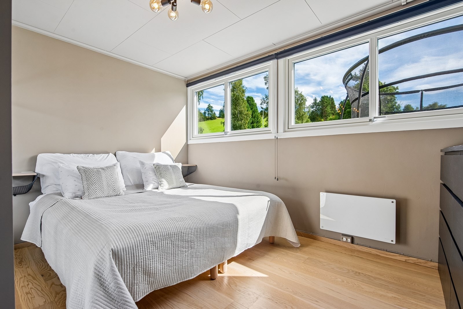 Soverommene har vinduer med 2- og 3-lags isolerglass. Galleribilde