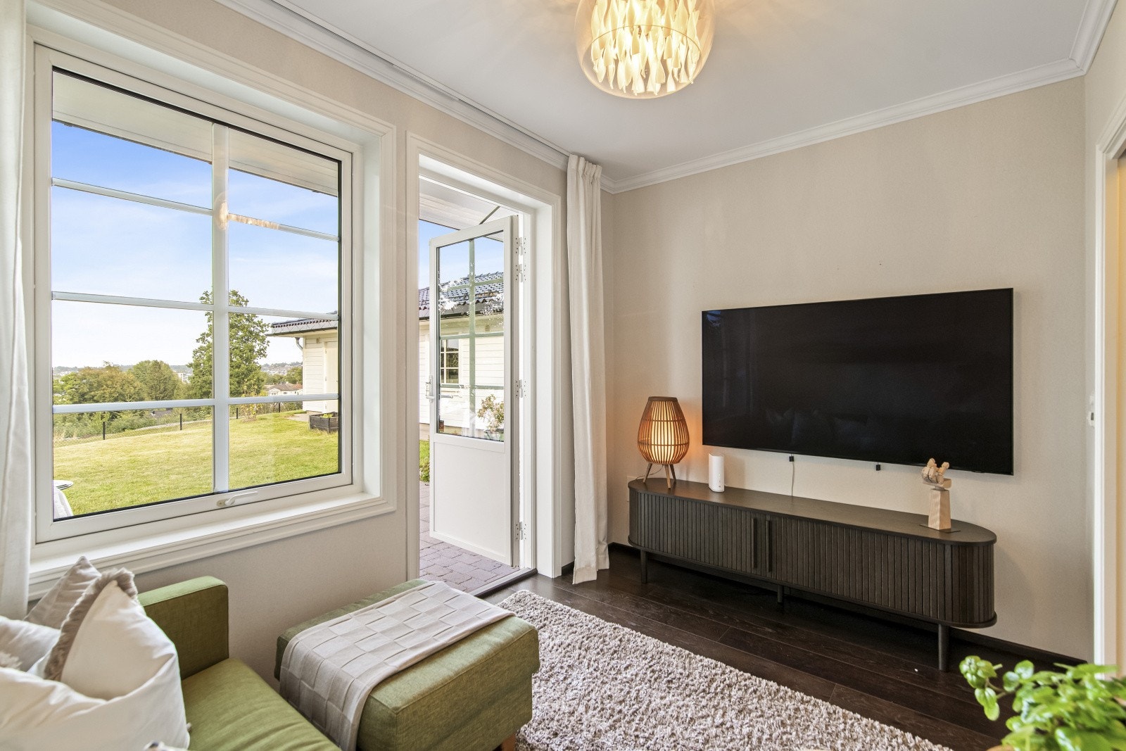 Soverom 4 benyttes i dag som en tv-stue Galleribilde