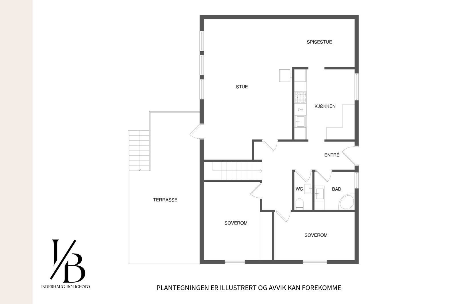- Plantegning 1. etg - Galleribilde